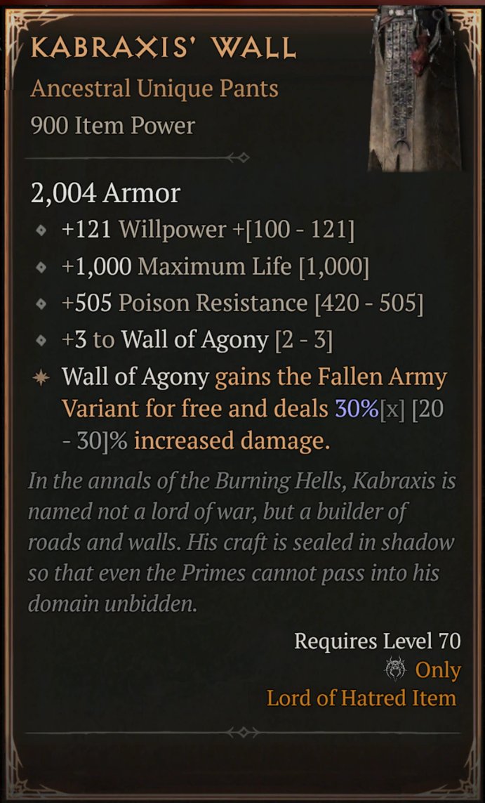 Kabraxis' Wall